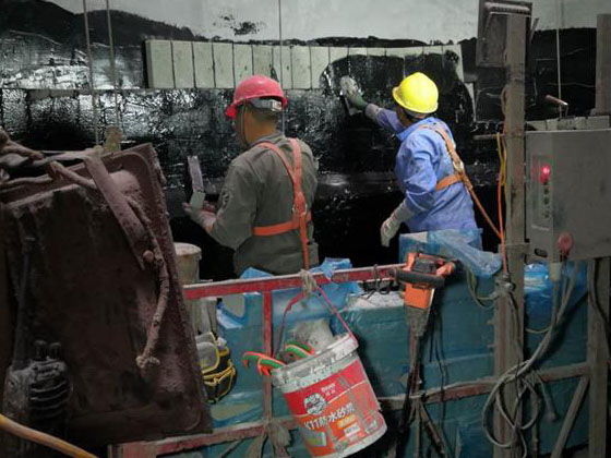 煙囪內(nèi)壁防腐